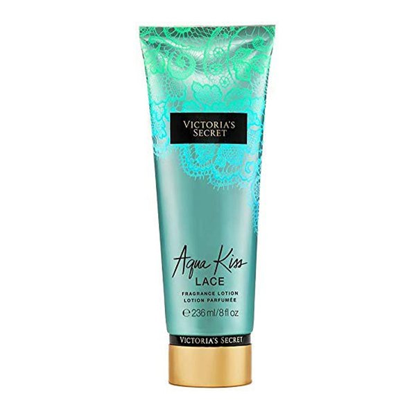 Victoria's Secret Nourishing Hand & Body Lotion For Women's 8oz. (8 oz. Pack of 1, Aqua Kiss Lace)