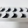 Real Mink Lashes Pack Natural Fluffy Wispy Dramatic 3D Mink Eyelashes Set 5 Pairs （A19）