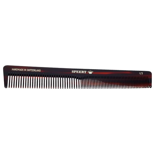 Speert #17 Handmade Wide Narrow Tooth Mustache Beard Comb Small Tortoise Havana Acetate Thick Coarse Curly Fine Short Pocket Sized Facial Hair Grooming Tangle Free Beard Straightener Growth Care Comb