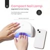 Beetles Gel Polish with Led Light Nail Lamp 6 Colors Manicure Kits with Base Top Coat Snow White Soft Pink Art Salon Diy Home Soak Off UV Manicure Set Gift for Girls Women