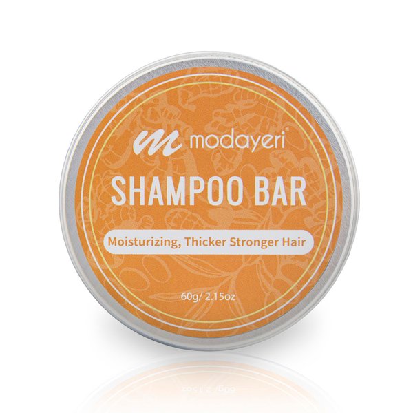 Moisturizing, Thicker Stronger Hair Shampoo Bar, Natural Ginger Shampoo Bar, Ginger Bar Shampoo Promotes Hair Hydration, Hair Moisturizer, Restore Shiny Hair, 2.15 Oz (Yellow)