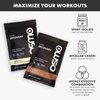 Osmo Rapid Recovery - Whey & Micellar Casein Protein Powder Blend with Carbohydrates & Caffeine, All Natural Ingredients, Enables Muscle Repair & Boosts Glycogen Restoration - Combo Pack, 8 Servings