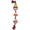 Elf for Pets 7" Dog Plush & Rope Candy Toy | Squeaky Plush Toys, Rope Tug Toys for Dogs | Officially Licensed Pet Product for Dogs & Pet Stocking Stuffers, Buddy, Candy, & Maple Syrup Rope (FF23461)