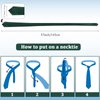 Syhood 12 Pieces Solid Satin Ties Pure Color Ties Set Business Formal Necktie Tie for Men Formal Occasion Wedding (Classic Colors)