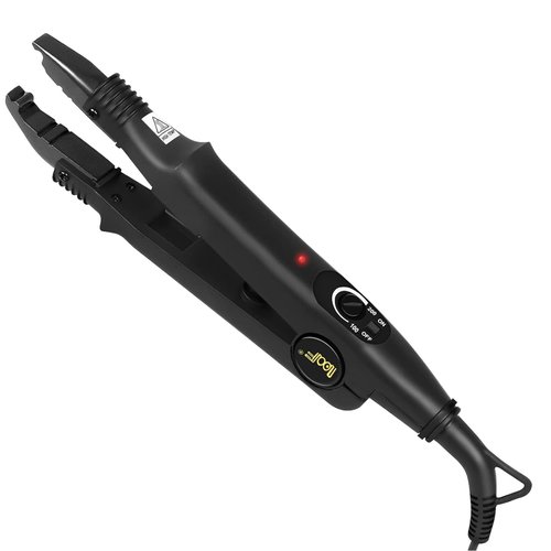 PAWACA Hair Extensions Tools，Professional k Tips Real Human Hair Fusion Hair Extensions Machine，Fast Heat-up Connector Wand Bonding Melting Tool Heat Iron for Salon Fashion Women