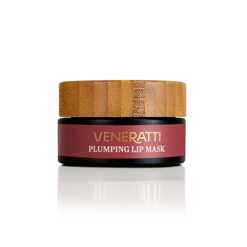 Lip Mask with Collagen, Vitamin C and Hyaluronic Acid - Berry Flavor, Made in the US, Cruelty Free Lip Care- Lip Mask Overnight, Lip Sleeping Mask - Deeply Moisturizing Lip Masks for Dry Lips
