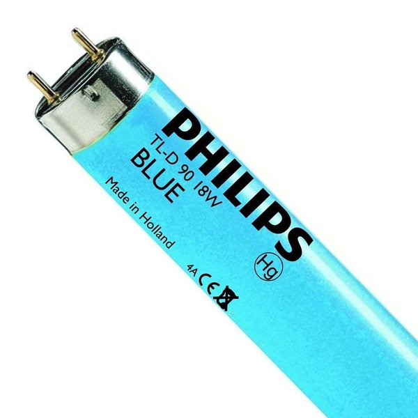 Philips 726902 - TL-D 18W/18 Blue Straight T8 Fluorescent Tube Light Bulb