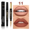 PHOERA Foundation Full Coverage,3Pcs Lip Liner and Lipstick Set Chestnut Nude Brown for Matte Finish,PHOERA Makeup Wrinkles Matte Natural Finish for a Flawless Complexion(104-Buff Beige+Lip SetA)