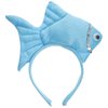 Abaodam Plush Fish Headband Ocean Animal Hair Band Themed Party Favors Halloween Christmas Cosplay Costume Birthday Dress-up Hair Hoop