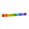 Bright Starts KaledioCubes 9pk Stack & Squeeze Blocks Baby Bath Toys - Play & Learn with Colors, Numbers & Shapes, Ages 3 Months+, Multicolor