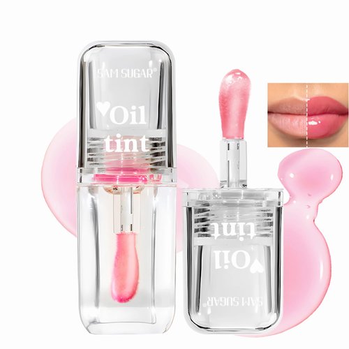 Magic Color Changing Moisturizing Lip Oil 2024 New Plumping Glimmer Big Brush Color Changing Lip Gloss Long Lasting Nourishing Lip Glow Oil Non-sticky Fresh Texture Lip Gloss Lip Balm