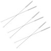 HUJI Stainless Steel Straws Cleaning Brush Perfect for Reusable Tumbler Straws (Quantity 6)