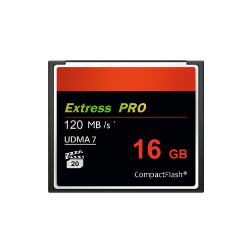 WQDMKE Camera CF Card 16GB CompactFlash Memory Card UDMA Speed Up to 120MB/s