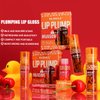 Tiejdhr Plumping Lip Gloss, High Pigment No Sticky Sexy Lip Gloss, Hydrating Lip Oil Lip Glaze, Lip Balm For Women, Shining Korean Clear Plumping Lip Gloss, Make Lips Fuller Vegan Lip Makeup (Set A)