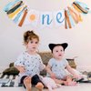 High Chair Banner First Birthday Boy, First Birthday Banner Sun Highchair Banner, You Are My Sunshine One Garland Banner for High Chair, Boho First Trip Around the Sun Birthday Decorations