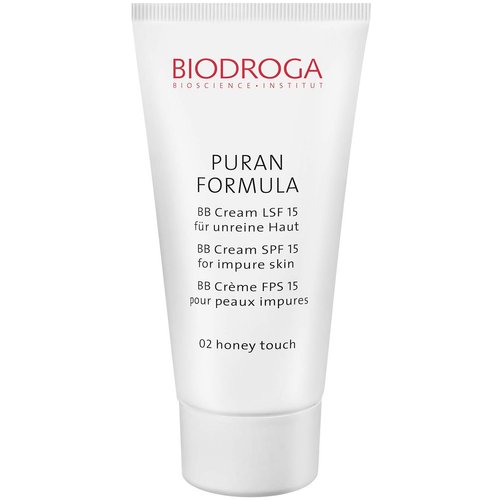 Biodroga Puran Formula - BB Cream SPF15 For Impure Skin 02 Honey Touch 40ml