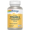 SOLARAY Buffered Vitamin C 500mg - with Bioflavonoids, Rose HIPS and Acerola Cherry - Immune Support Supplement - Easy to Digest, Vegan, Lab Verified, 60-Day Guarantee - 100 Servings, 100 VegCaps