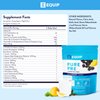 Equip Foods Pure Pre All Natural Pre-Workout Powder | Caffeine Free, EAA, Vitamin C, B6, B12, L-carnitine, Agnine | Naturally Boosts Workouts | 30 Servings, BlackBerry Lemon Decaffeinated