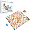 1step2dream Spanish Conversational Snakes&Ladders Board Game | Spanish Learning Game for Kids | Family Board Game