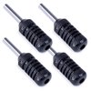 ACE Needles 4 Knurled Tattoo Machine Grips - Black