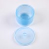 1 Piece Nail Art Tool Cleaning Cup Nail Art Tool Sterilizer Cup Nail Tools Cleaning Tray Box Container Net Basket Case Manicure Tools Jar Soak Box for Nail Art Accessories, Blue
