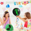 45 Pieces Alien Birthday Party Decorations, 12 Inch Alien Latex Balloons, UFO Alien Party Balloons for Baby Shower Kids Alien Theme Party Supplies