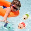 Bath Toys for Toddlers 1-3 Year Old Boys Gifts,Swimming Turtle Bath Toys, Floating Wind-up Bathtub Toys for Baby, Toddler Pool Water Toys for 1 2 3 4 Year Old Boys Girls Gifts