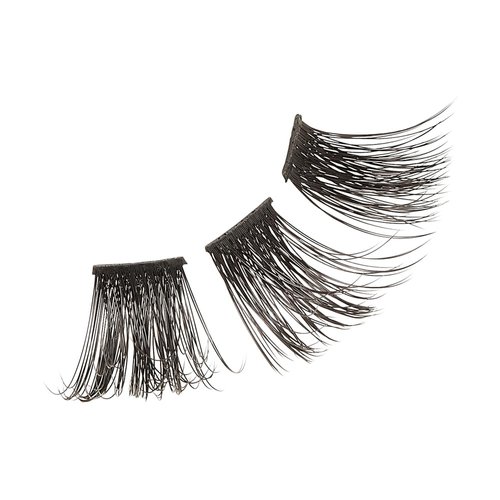 KISS FALSCARA Collection Lash Extension Kit Multi Pack, Extra Drama Wisps Eyelash Clusters, Feath...