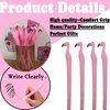 MIAO YUAN 20PCS Cute Pink Flamingo Gel Pens Gift for Child, Women, Coworkers, Hostess and Girlfriend, Great Party Supplies and School Supplies, Black Ink(0.5mm)