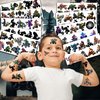 100 PCS Four Wheeler ATV Quad Bike Birthday Party Decorations Favors Supplies Temporary Tattoos Decor Boys Motocross Race Car Stickers For Boys Man Girls Gift School Prizes Rewards