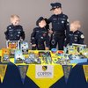 Obussgar Police Party Favour Supplies including Police Gift Bags, Stickers, Badges, Wristbands for Police Theme Birthday Party