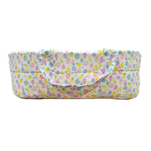 Xunwa Baby Dolls Bassinet for 11-12-13 Inch Newborn Reborn Baby Dolls, Doll Accessories for Baby Dolls Gift (pattern2, 14)