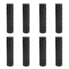 Bicycle Handlebar Grips, 4 Pairs, Non Slip Rubber Mountain Bike Handlebar BMX/MTB Bike Grips for Kids Girls Boys, Black