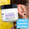 Urban ReLeaf Piercing Relief Sea Salt Concentrate AFTERCARE ! Safely Clean, Soothe & Gently Heal New Irritated & Keloid Bump Piercings. Effective Non-iodized Dead Sea Salt, Tea Tree Rosemary