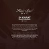 Hair Bar NYC 24 Karat Brazilian Keratin Treatment with Collagen & Argan Oil (For Thick & Coarse Hair) Up to 2 Applications, Lasts up to 5 months 4oz 118ml