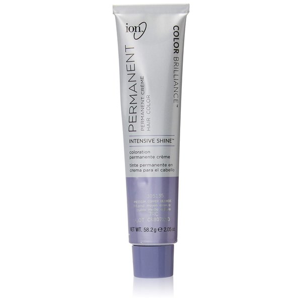 Ion 7RC Medium Copper Blonde Permanent Creme Hair Color 7RC Medium Copper Blonde