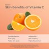 Hanskin Vitamin C Glow Mask, Clay Mask with Ascorbic Acid for Glowing Skin and Pore Purifying, Hydrating and Moisturizing [70ml]