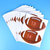 FEPITO Pin The Football on The Goalpost, Pin The Football Game for Kids, Birthday Party Game with 24 Pcs Football Stickers for Football Party Decorations, Kids Birthday Party Decorations