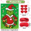 Pin the Heart on the Game for Kids Christmas Party Games Xmas Activities Christmas Decorations for Christmas Party Outdoor