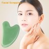 Guasha Stone Heart-Shaped Body Massage Synthetic Face Massage Scraper Gua Sha Facial Tools Board for Unisex Guasha Stone,Facial Skin Care Sets and Kits
