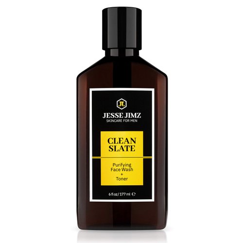 Clean Slate Purifying Face Wash and Toner for Men - Deep Cleans Skin and Tightens Pores Without Overdrying