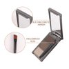 Eyebrow Powder Kit,Eye Brow Powder for Women Long-Lasting Waterproof Three Colors Brow Filler Get Full Defined Natural Brows,Eyebrow Contour Palette with Mirror & Eyebrow Brush,sombra para cejas