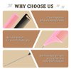 Jurrissa Metal Rat Tail Combs Set for Parting,Fine Tooth Teasing Comb with Metal Pin Tail for Styling and Hair Cutting-4 Pack Parting Combs for Braiding Hair,Steel Pin Tail Teasing Combs