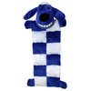 Multipet Loofa Hanukkah Squeaker Mat Dog Toy, 12-Inch