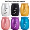 LINES ARTE Pet Urns for Dogs Ashes Small, 2.7x1.7Inch Black Aluminum Dog/Cat Urn for Ashes Small, Keepsake Pet Urns for Cats