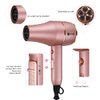 STYLANCE Barber Lonic Salon Hair Dryer, Professional 3 Speeds 2 Cool Button 2000W, Powerful AC Motor,Attachment Contain Volumizer Brush & Comb Concentrator Styling Nozzle,Hairdryers for Women Men
