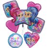 Anagram Shimmer and Shine Birthday Party Supplies Balloon Bouquet Decorations
