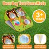 ARS Sports Animal Bean Bag Toss Game Kids Outdoor Toys, Family Party Games for Kids, Double-Sided Foldable Cornhole Board, Outside Lawn Party Toy, Birthday Gift for Boys Girls Toddler Age 3 4 5 6 7 8