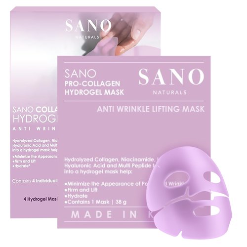 Overnight Collagen Face Mask - Made in Korea - Deep Collagen Anti Wrinkle Lifting Mask w/ Niacinamide, Hyaluronic Acid & Tripeptides for Anti Aging, Minimizing Pore Appearance, Lifting & Firming
