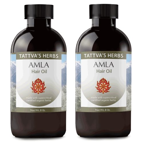 Tattva&#39;s Herbs Amla Oil, Amla Hair Oil for Hair Growth &amp; Scalp Treatment, Cold Pressed &amp; Unrefine...